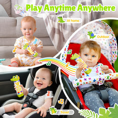 WeeHomm BPA-free ABS body ensures durable, baby-safe playtime