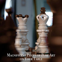 Wegiel Imperator gift-ready luxury chess set for special occasions.