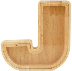 WeiDu77 transparent wooden piggy bank reveals savings progress at a glance.