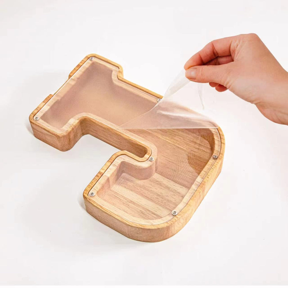WeiDu77 wooden letter detail showcases A-Z shapes with smooth finish