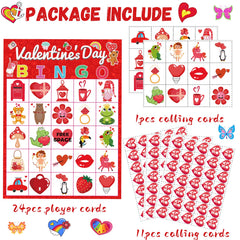 WEIEN caller chips for smooth-paced Valentine bingo sessions
