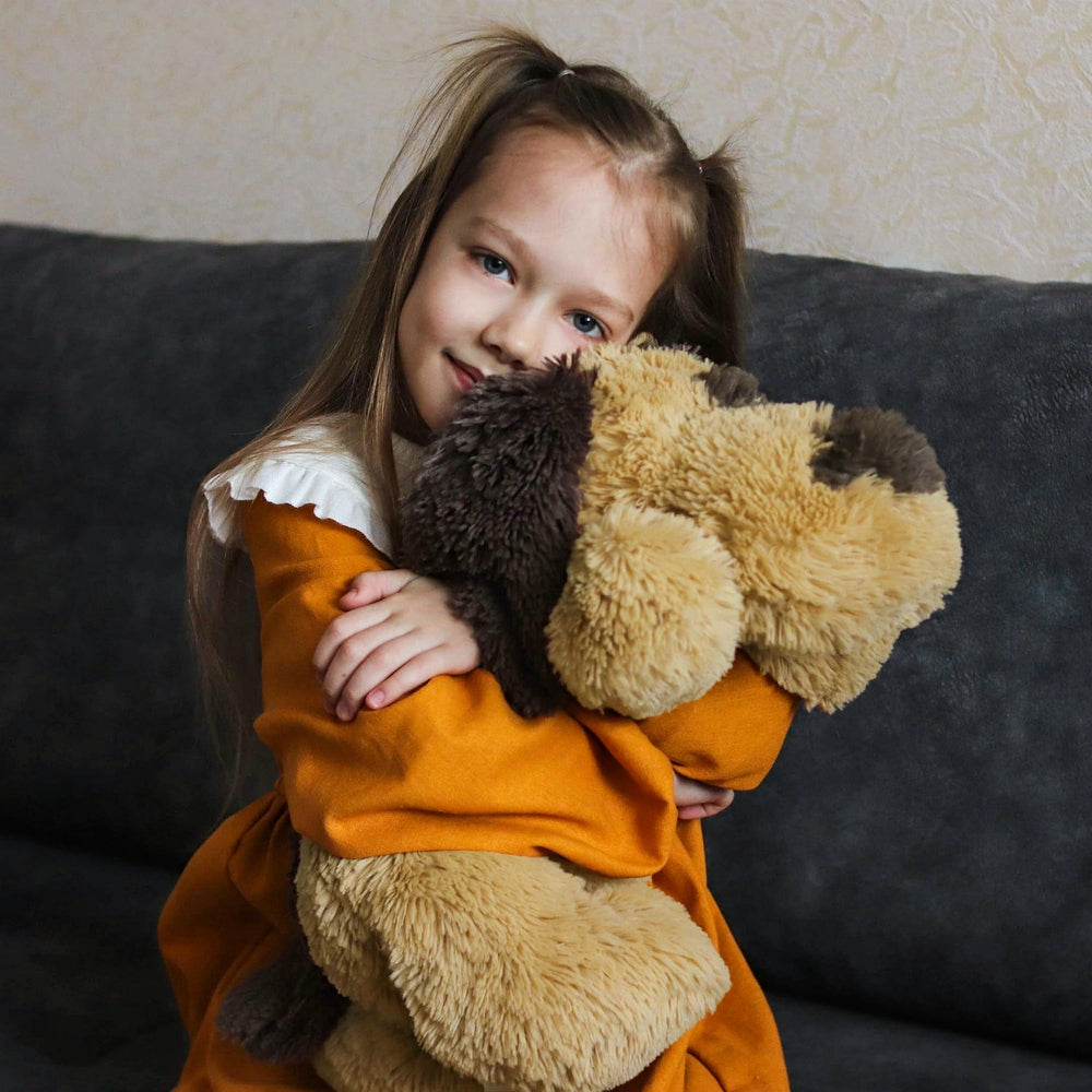 WEIGEDU floppy dog safe plush for kids and everyday fun.