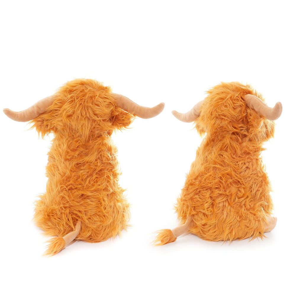 WEIGEDU Highland Cow plush packaging ready gift option for birthdays or nursery decor