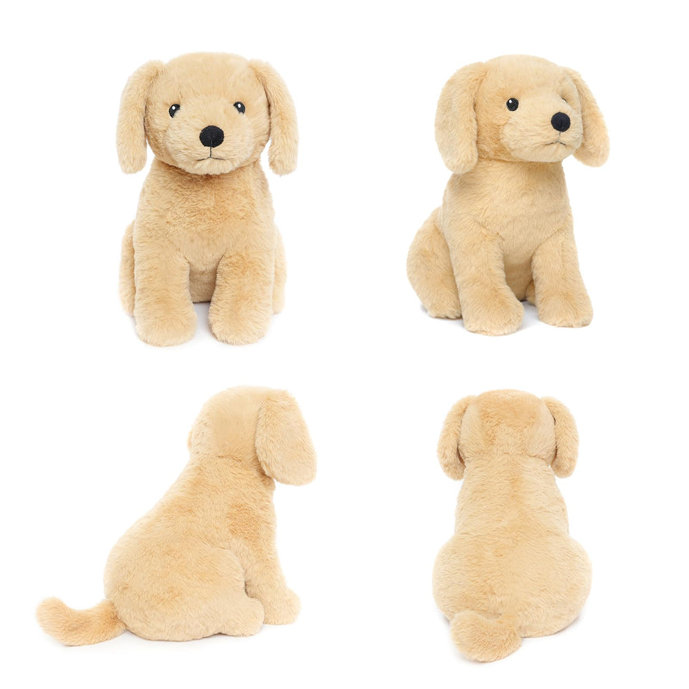 WEIGEDU Labrador Golden Plush no hard parts for safe handling by kids.