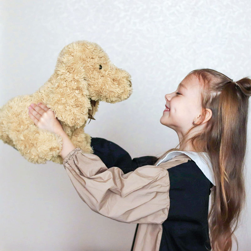 WEIGEDU Poodle Puppy plush designed for imaginative play and storytelling