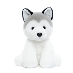 WEIGEDU Siberian Husky stuffed animal 12in provides a soft, durable playtime companion