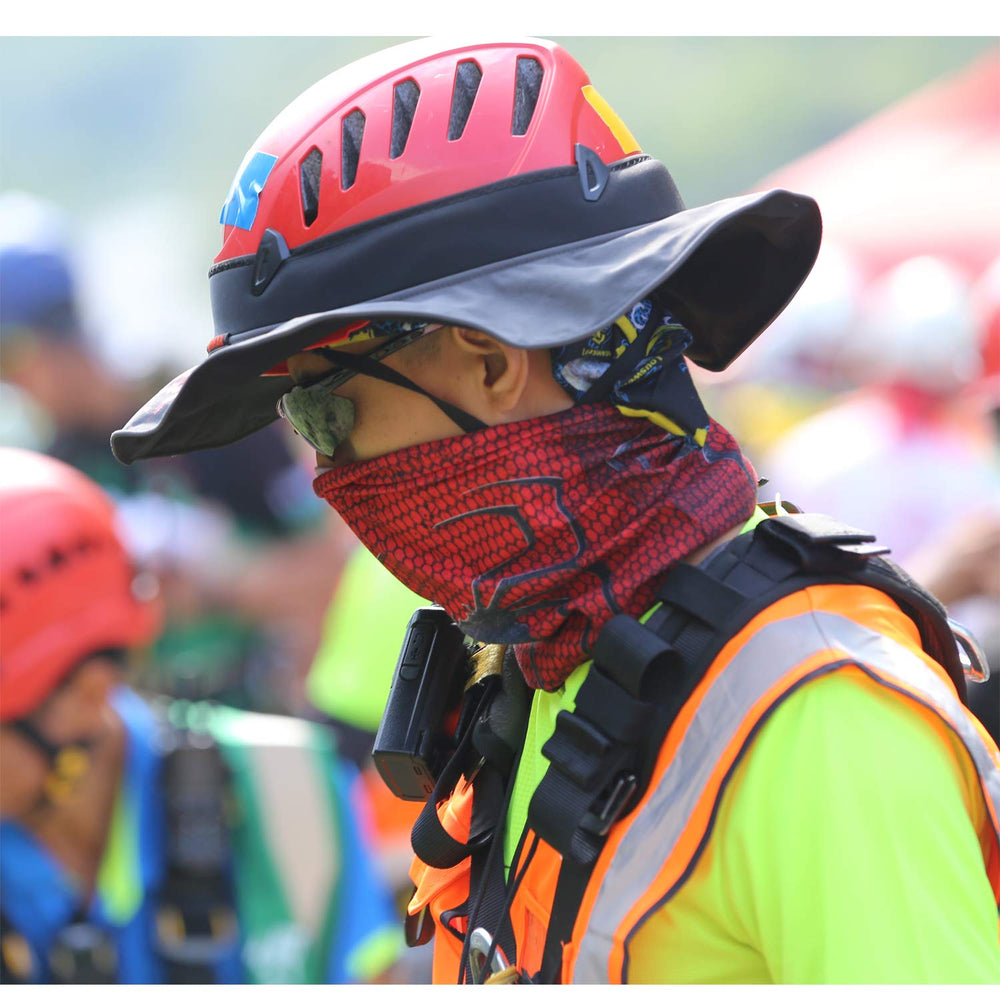 Weiking sun hat suited for high-altitude work under bright sun.