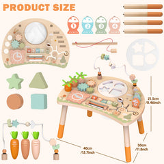 Weilim Activity Table teach-time clock builds early time awareness