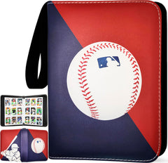Welcomeella Baseball Card Binder cover highlighting durable protection for collections.