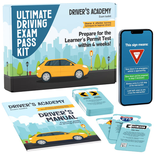 WELL BALANCED Driving Exam Pass Kit cover for teen learners