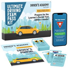 WELL BALANCED Driving Exam Pass Kit cover for teen learners