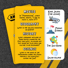 WELL BALANCED Family road trip game play in car for engaged kids.