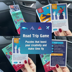 Well Balanced Road Trip Game low-light night fun for evening driving sessions.
