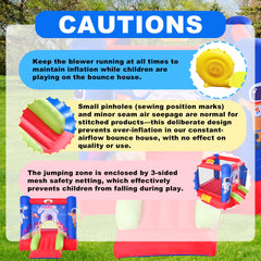 WellFUNTIME safety mesh with three sides for visibility and containment