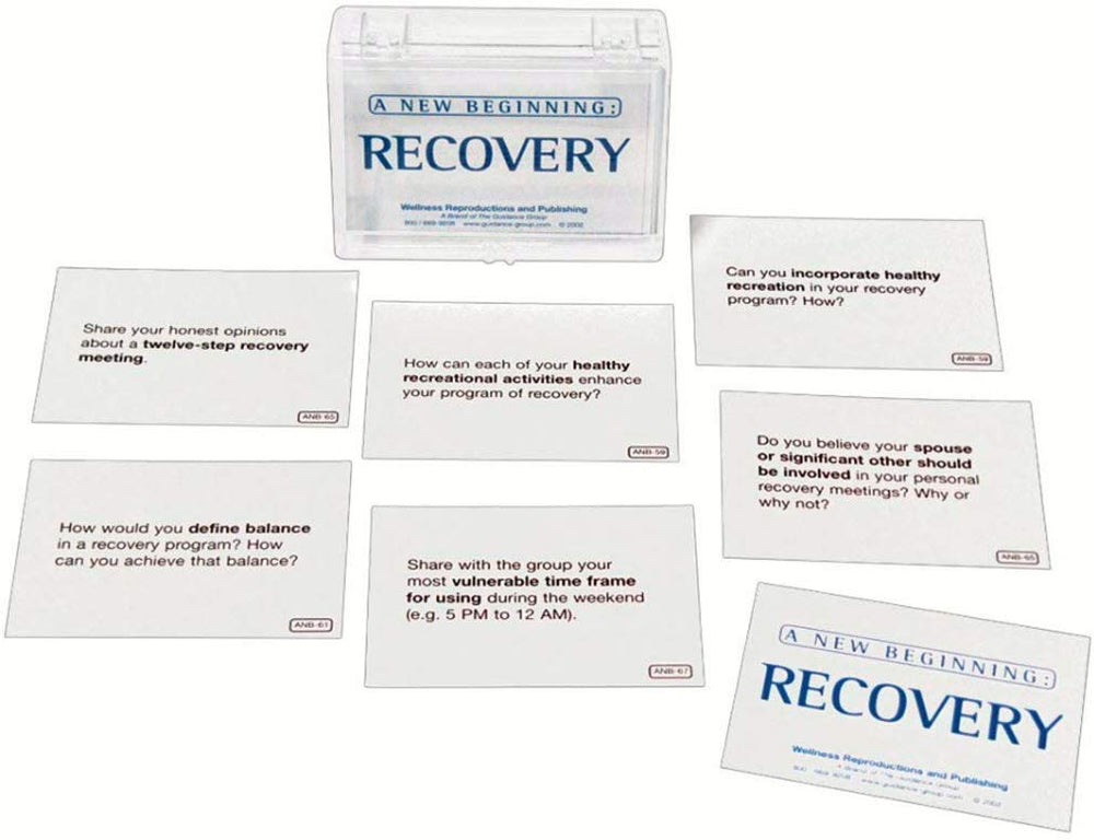Wellness Reproductions A New Beginning card deck for personal reflection and group discussion.