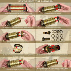Wellsee mini cryptex inner mechanism supports varied puzzle difficulty for teens and adults
