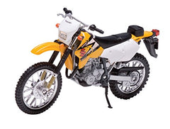 Welly Suzuki DR-Z400S die-cast bike with rotating tires for display realism.