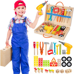 WEMEMORN 46-piece set provides endless STEM-inspired play possibilities.