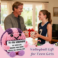Weming handmade volleyball gift, ready to give