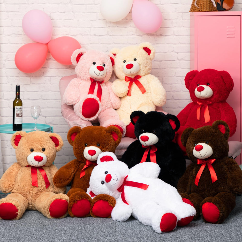 WENMOTDY snuggle pose teddy bear ready for hugs