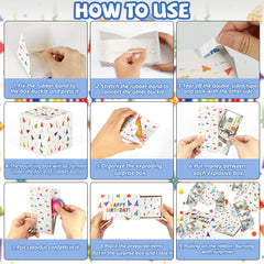 WenmthG confetti-burst-surprise-effect highlights joyful unboxing and photo moments.