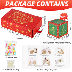 WenmthG money gift burst showcases a playful cash reveal for holidays.