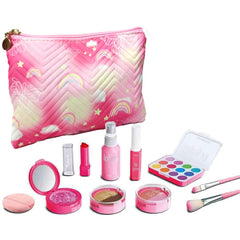 Wentoyce pretend makeup kit eyeshadow close-up for kid-friendly play