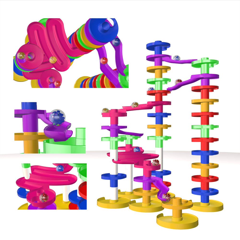 WEofferwhatYOUwant Ball Drop compact storage stacks ramps for easy tidying