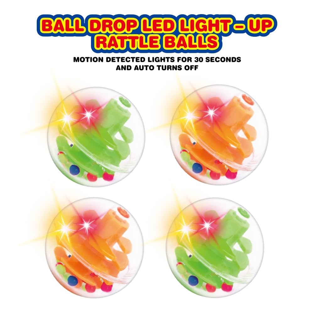 WEofferwhatYOUwant LED Activity Ball easy for small hands to grip and roll