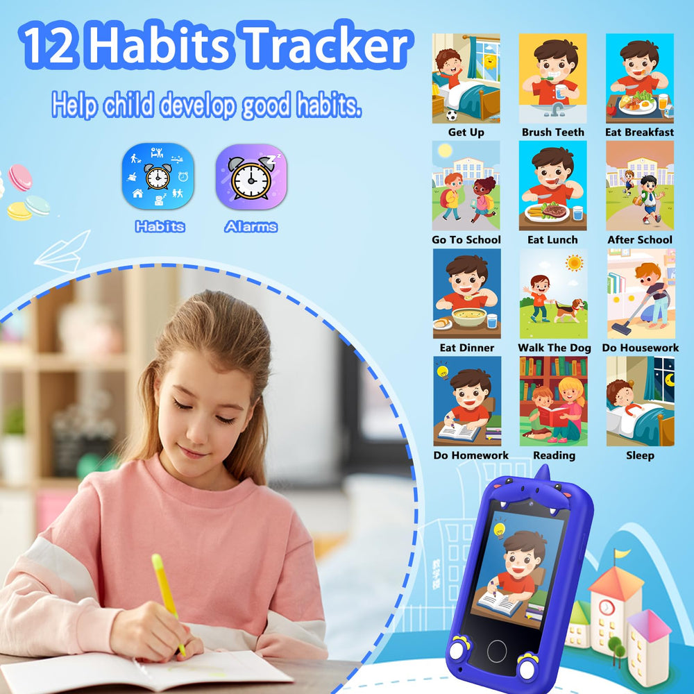 WEOLULI Kids Phone drawing feature encourages creativity anywhere.