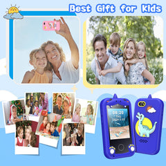 WEOLULI Kids Phone gift pack includes case and SD card.