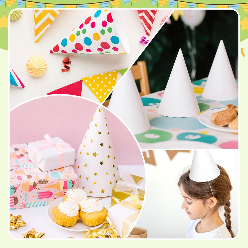 WEOXPR blank hats invite decoration and drawing for family craft