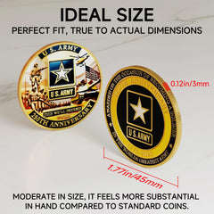 WEPBHXYS coin diameter 1.77 inches for easy collection and display.