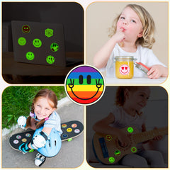 Wercokt glow-in-the-dark sticker collection with eye-catching visuals after dark