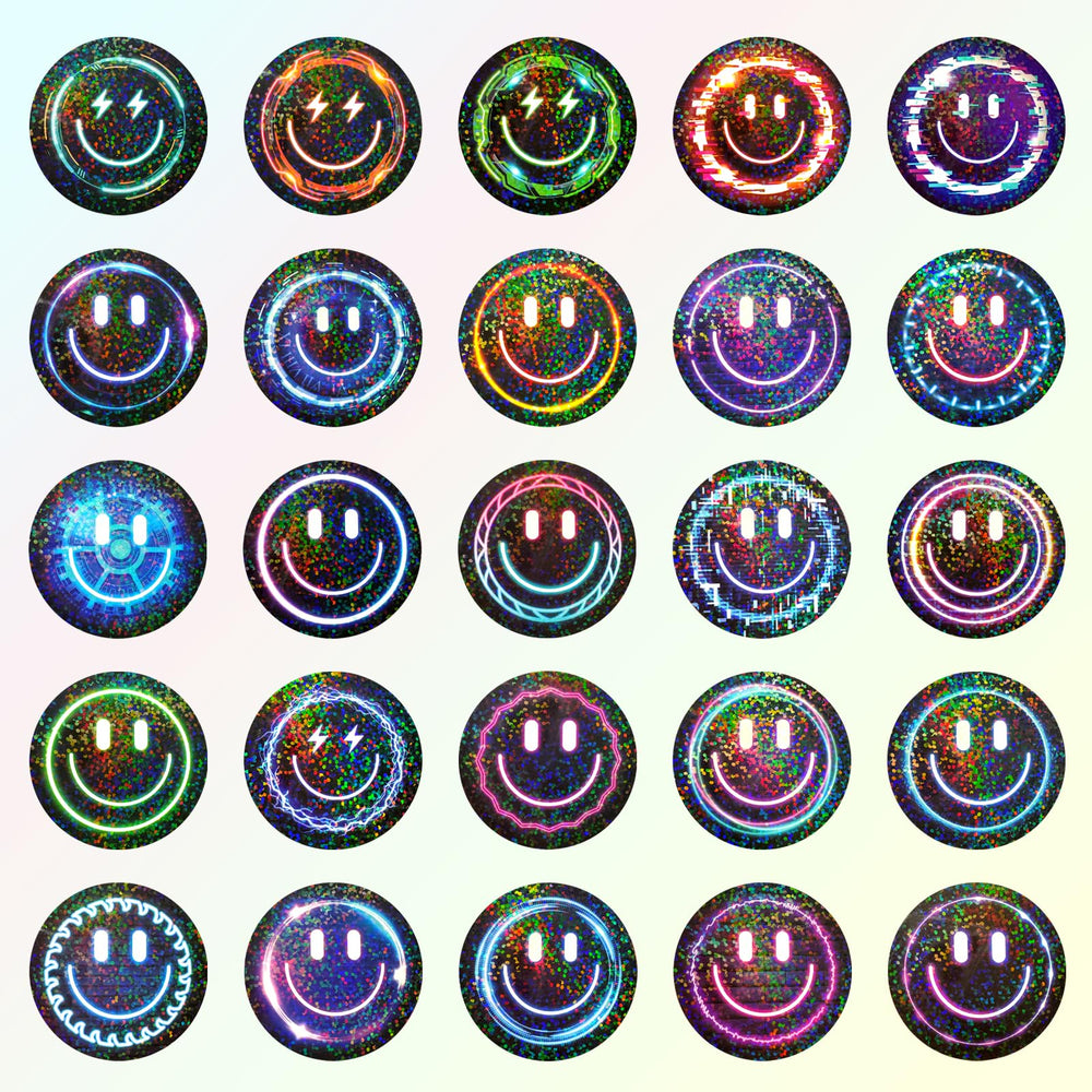 Wercokt notebook stickers neon decor for creative journaling.