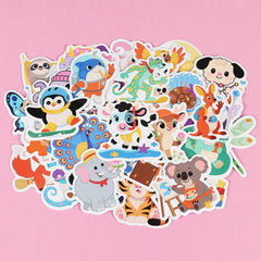 Wercokt waterproof PVC stickers withstand daily use on gear and devices.