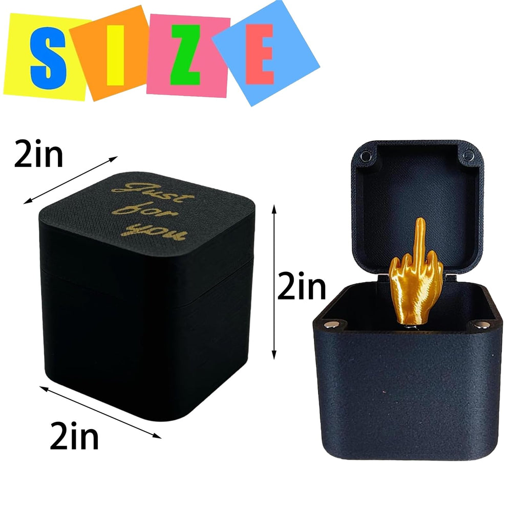 Wercow ring-box design doubles as quirky desk decor and surprise gift