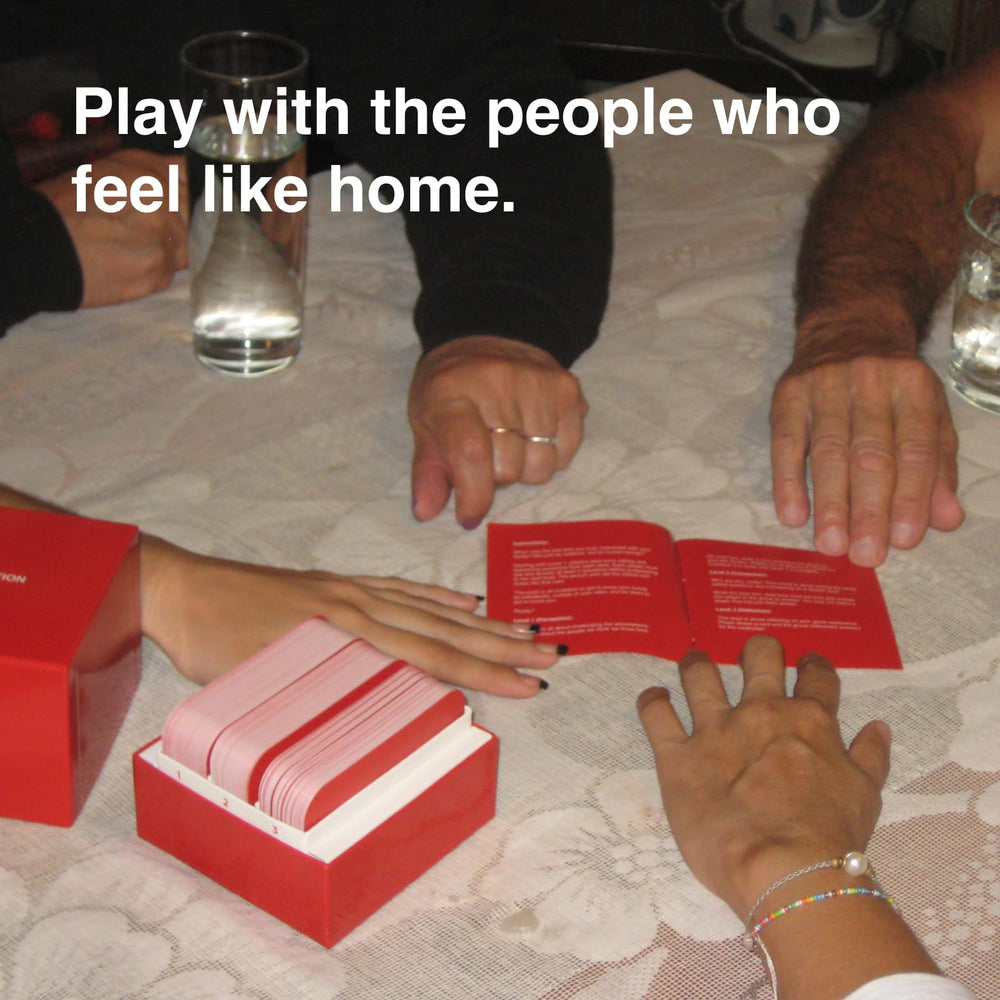 Wildcards add spontaneity to WE'RE NOT REALLY STRANGERS family edition game.