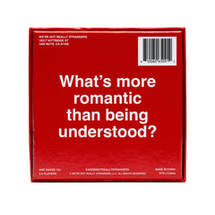 Couples Edition card spread showing 150 prompts to spark conversation.