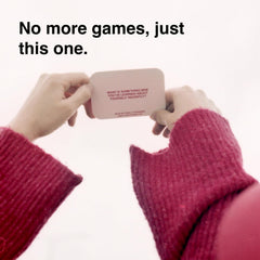 WE'RE NOT REALLY STRANGERS Level 3 reflection card invites personal insights