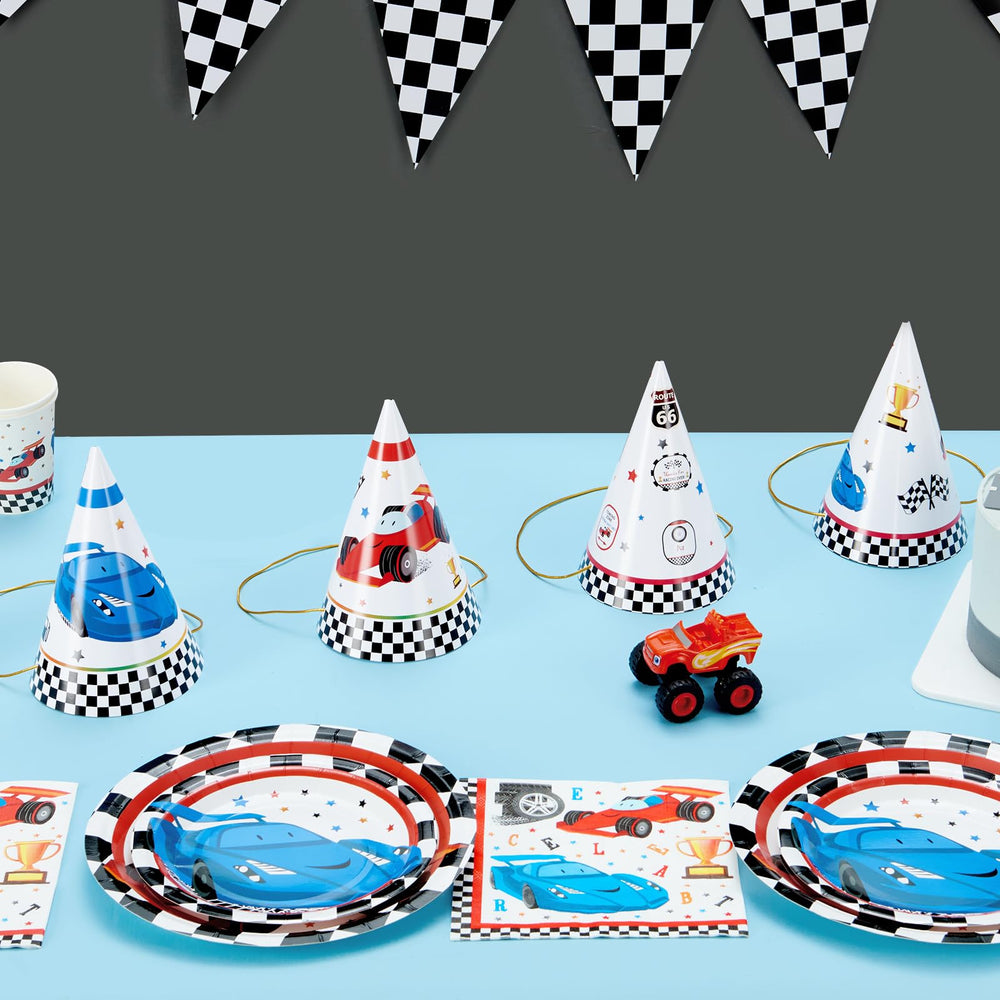 WERNNSAI checkered style accents create coordinated party visuals.