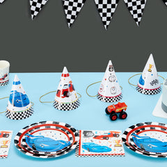 WERNNSAI checkered style accents create coordinated party visuals.