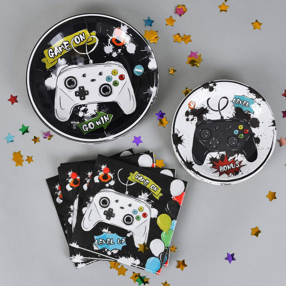 WERNNSAI game napkins 12.8in for absorbent cleanup during gaming parties