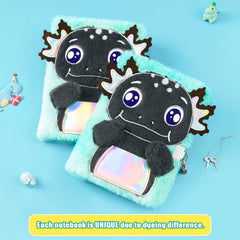 WERNNSAI Gift-ready axolotl diary is a delightful surprise