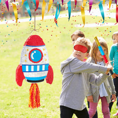 WERNNSAI Pinata blindfold and bat included for ready play.
