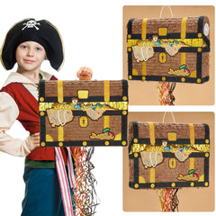 WERNNSAI Treasure Chest Pinata filled with treats and surprises for kids.
