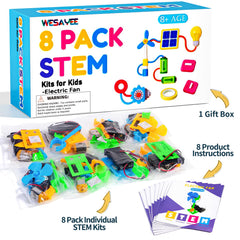 WESAYEE eight-pack with manuals supports independent learning and guided exploration