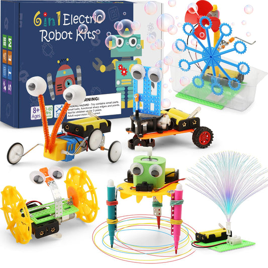 Wesayee bubble machine STEM kit for kids enhances sensory play and circuits