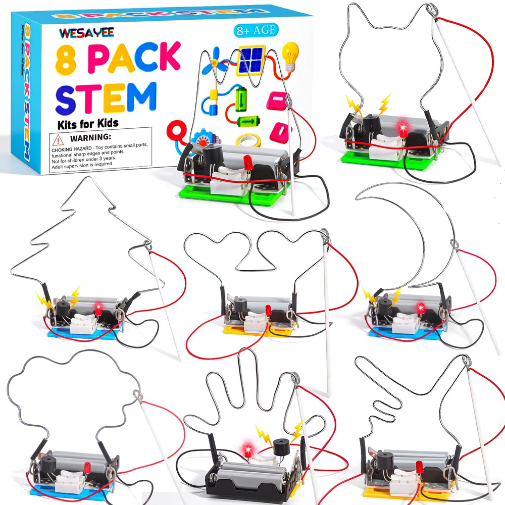 WESAYEE bulk stem kits 8-set package for classroom use, ready for collaborative projects