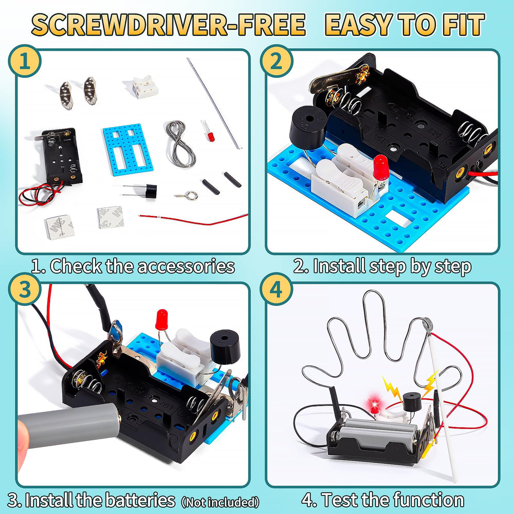 WESAYEE safe non-toxic builds reassure parents while kids explore engineering basics